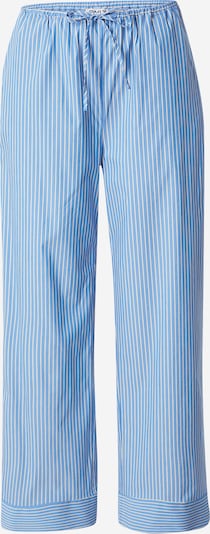 ONLY Pantalon 'SALVI' en bleu / blanc, Vue avec produit