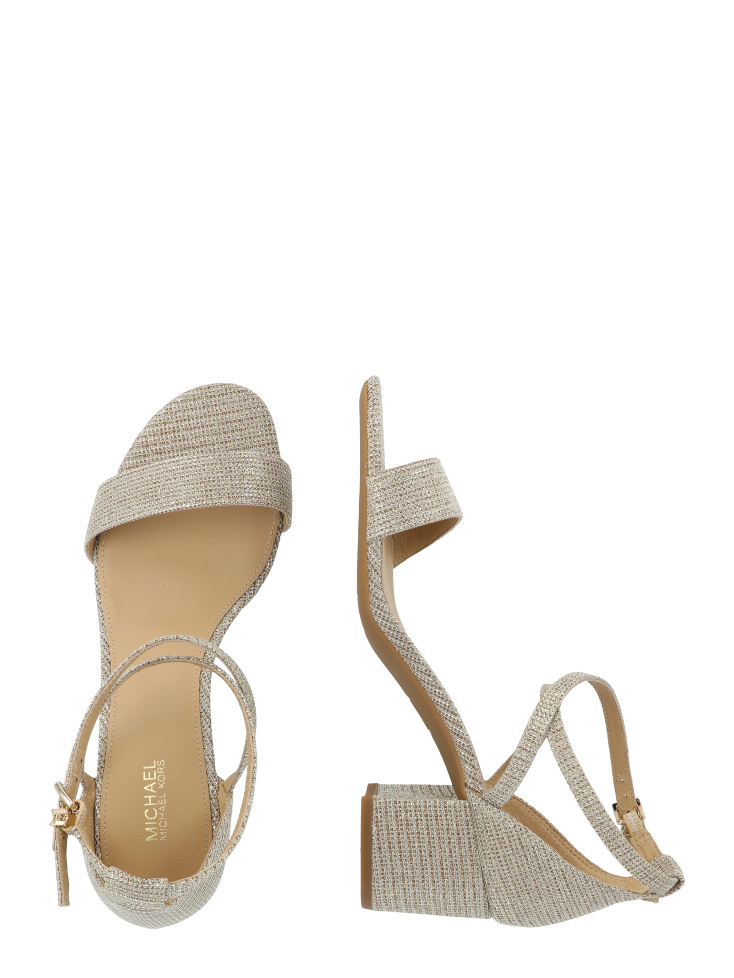 MICHAEL Michael Kors Strap sandal 'SERENA' in Gold