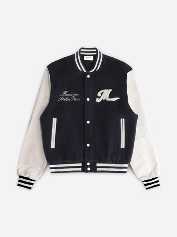 Giacca di mezza stagione 'College Varsity Jacket Navy' di Mansour in blu
