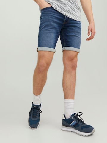 JACK & JONES Regular Shorts in Blau: predná strana