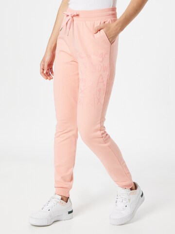 ARMANI EXCHANGE Zúžený Kalhoty – pink: přední strana