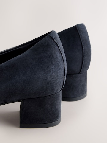Next - Zapatos con plataforma en azul