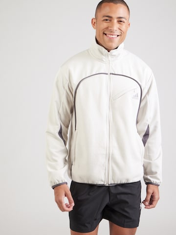 Jachetă  fleece funcțională de la ADIDAS ORIGINALS pe bej: față