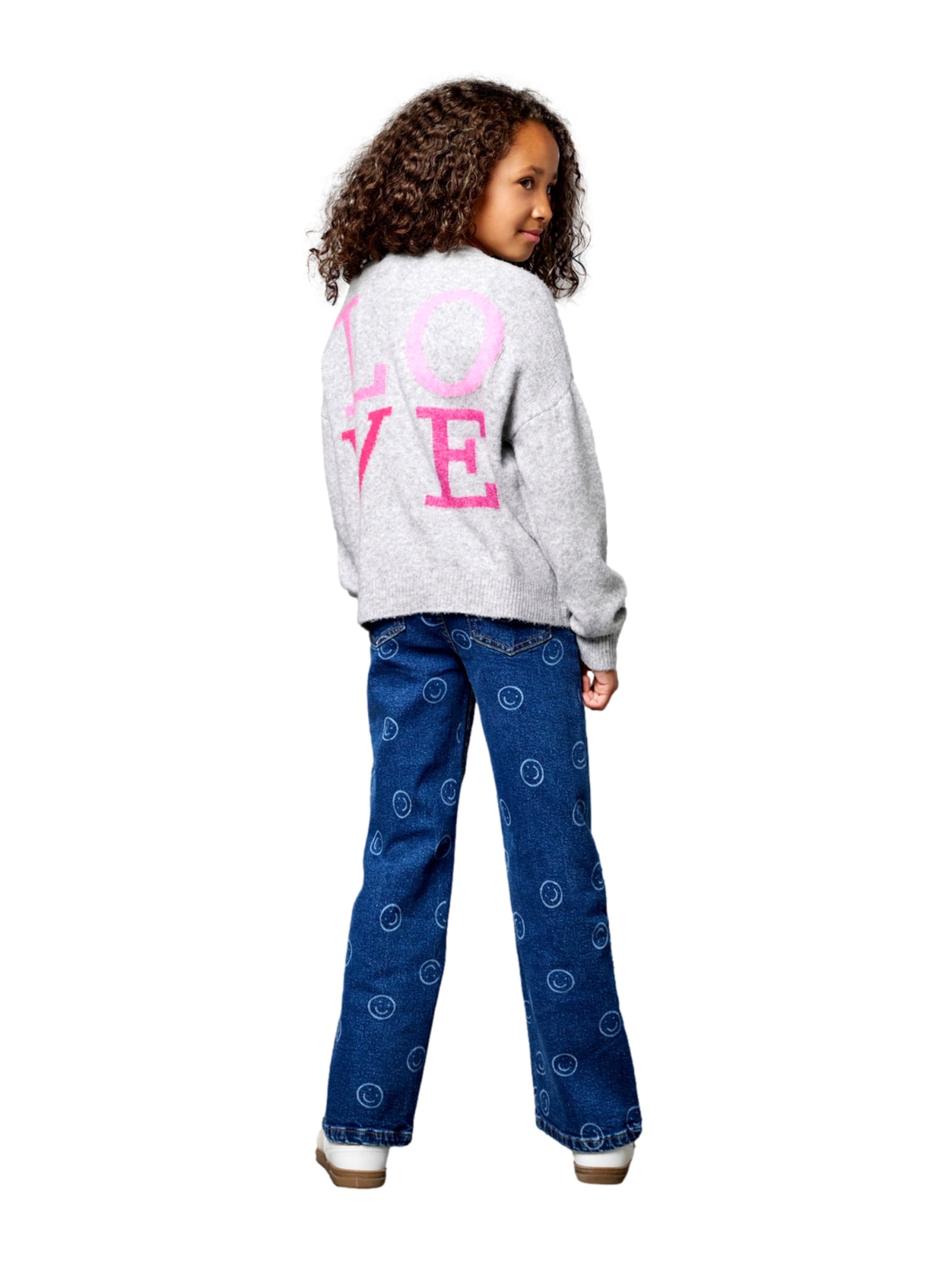 Pullover 'KOGAbby Love' di ONLY GIRLS in grigio
