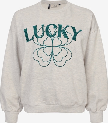 Sweat-shirt Looxs Revolution en gris : devant