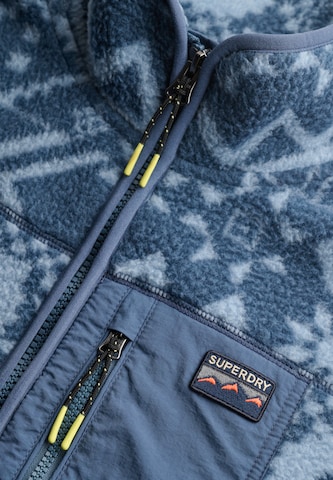 Veste en polaire Superdry & Co en bleu