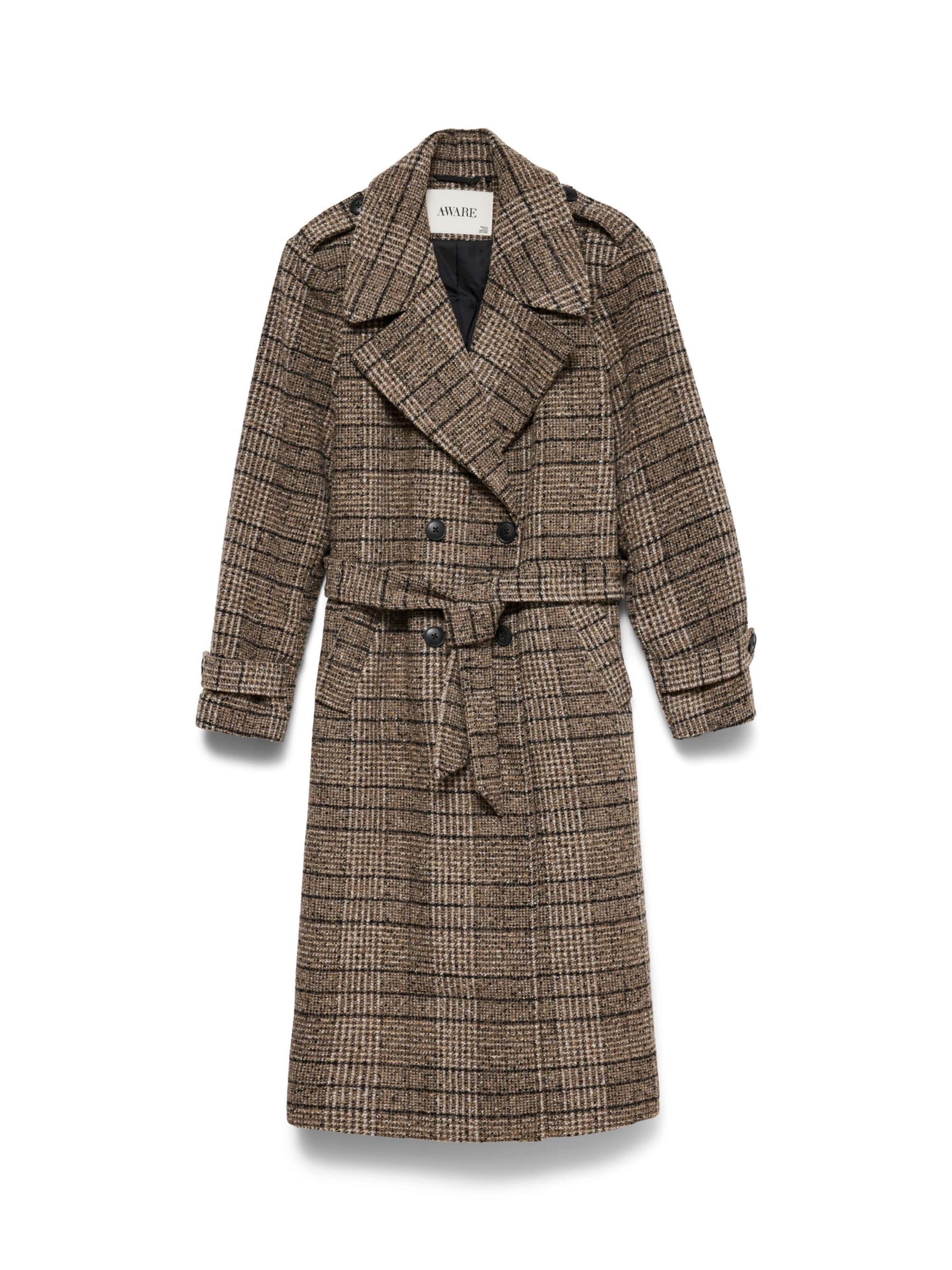 Manteau mi-saison 'AWDominique' VERO MODA en marron : devant