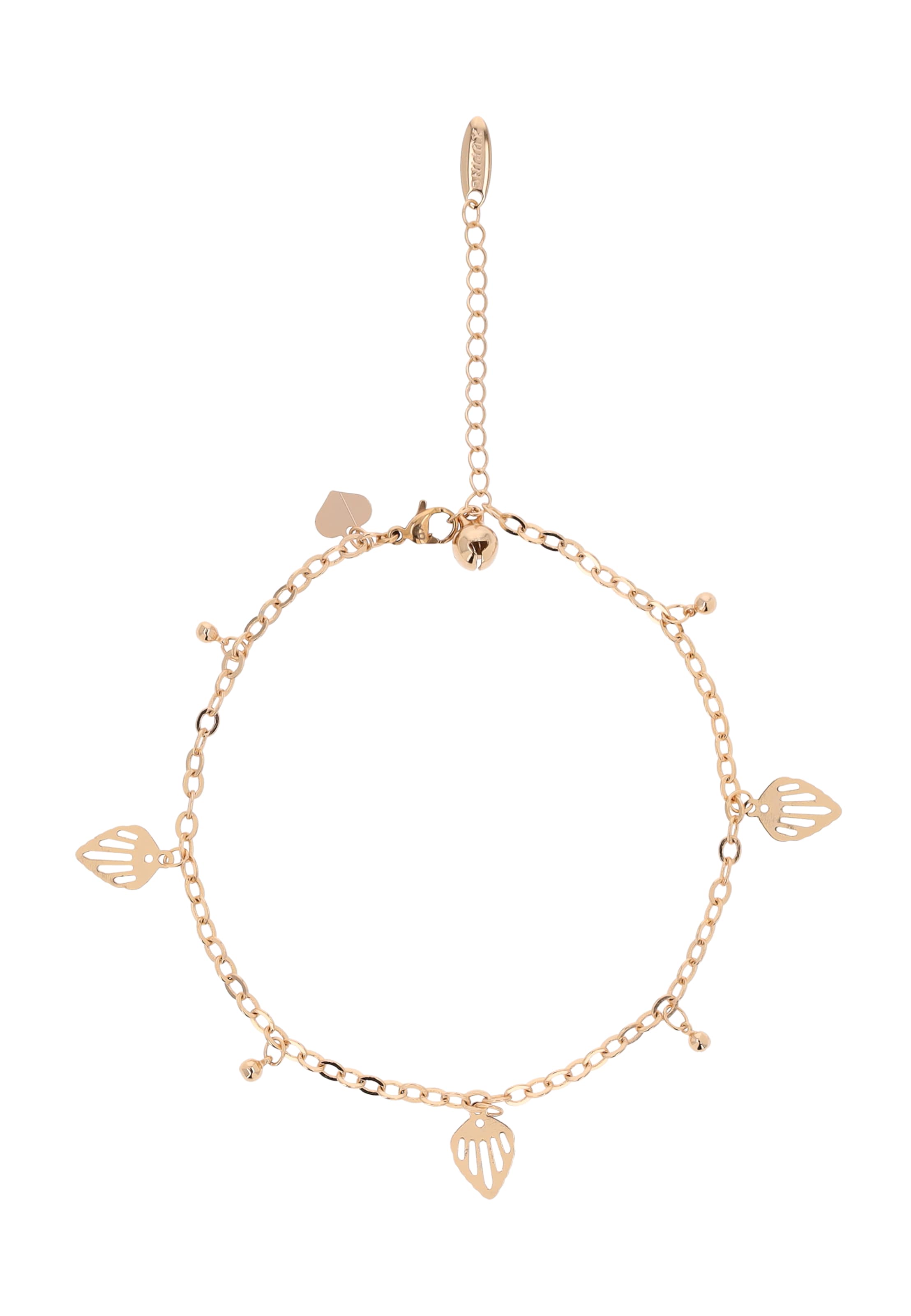 IZIA - Joyería para pies en oro: frente