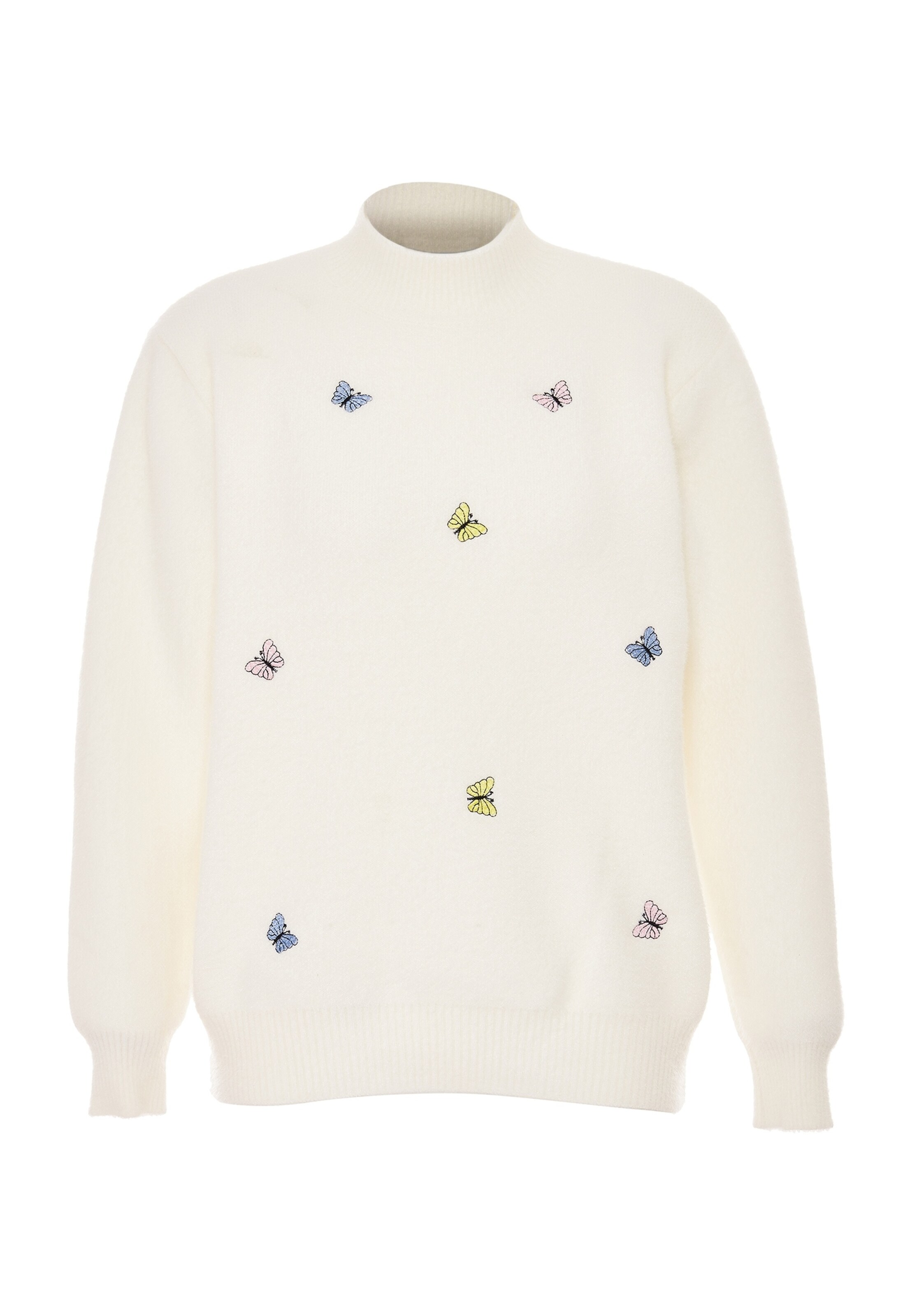 Poomi Свитер в Белый: спереди