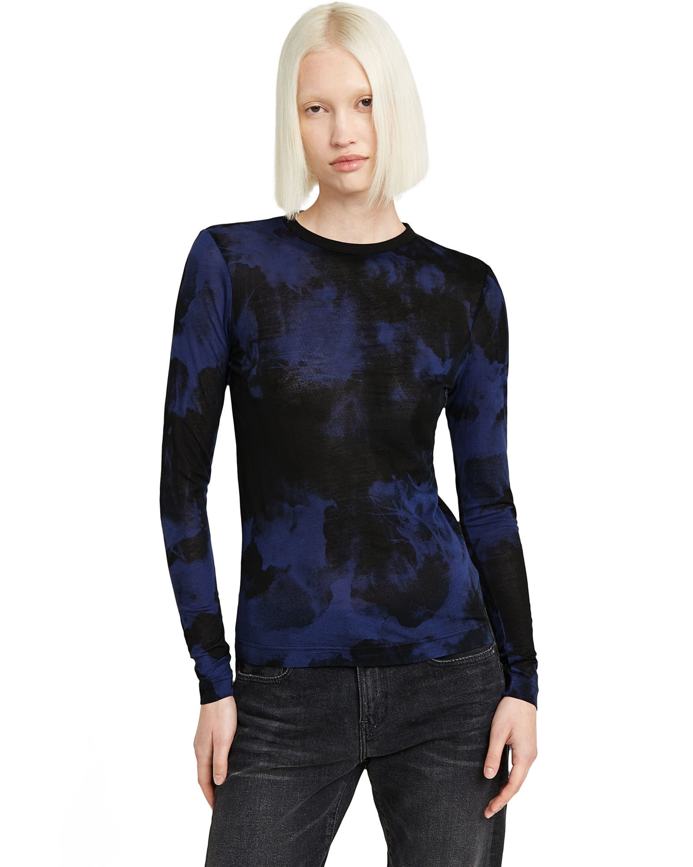 G-STAR Shirt 'Slim Vintage' in Blue: front