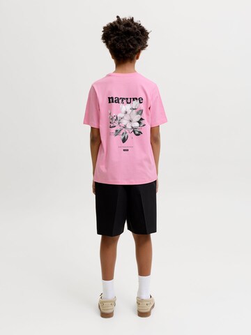 T-Shirt Jack & Jones Junior en rose