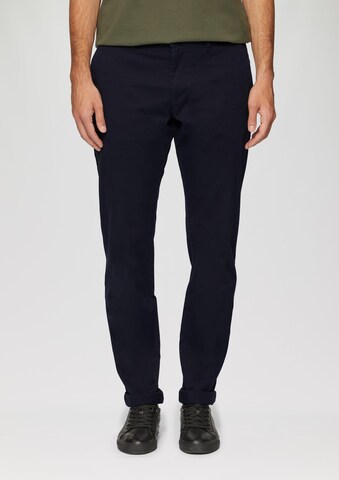 Coupe slim Pantalon s.Oliver en bleu : devant