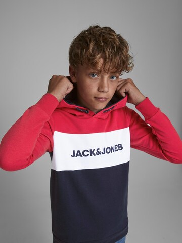 Jack & Jones Junior Regular fit Μπλούζα φούτερ σε μπλε