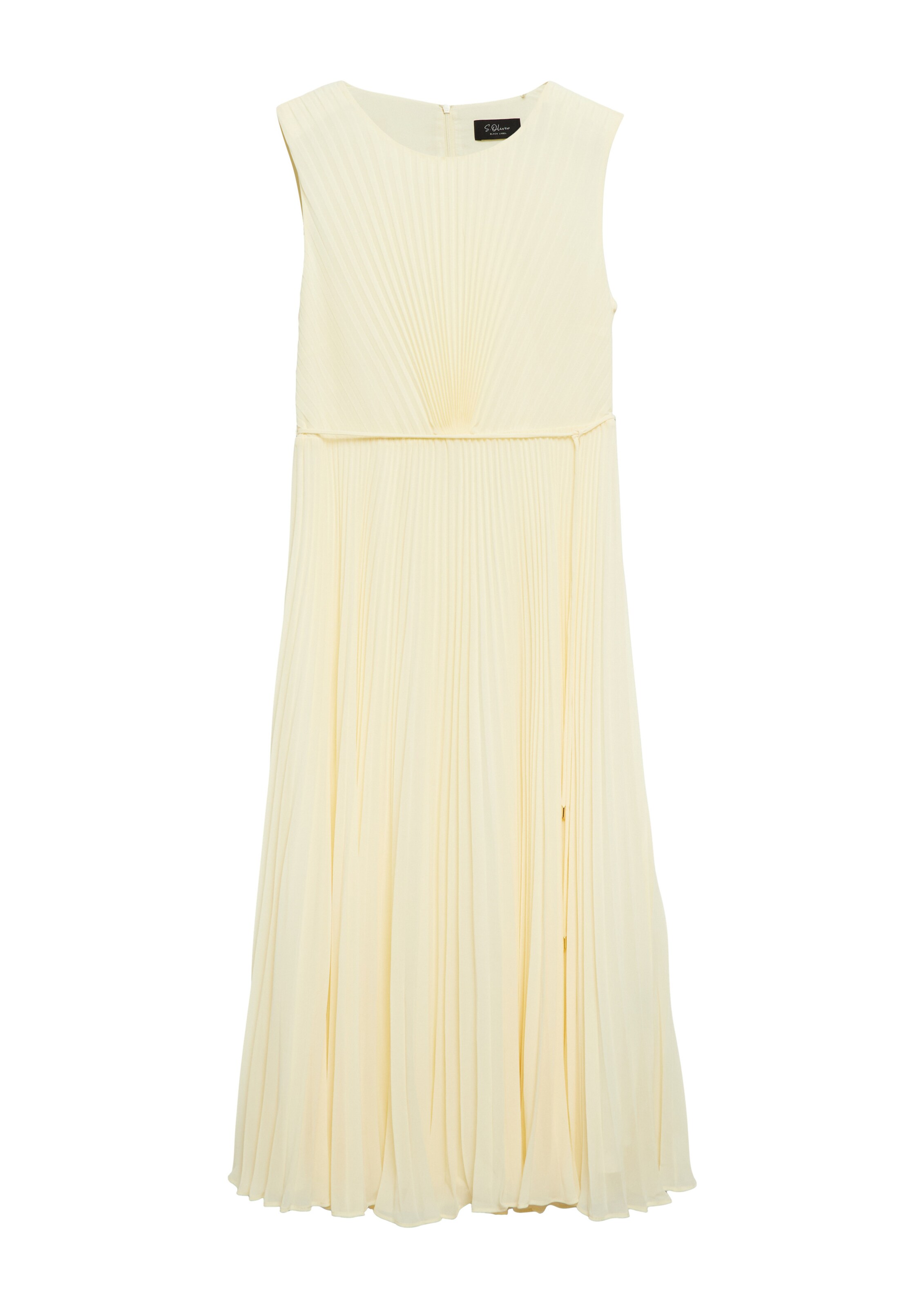 Robe s.Oliver BLACK LABEL en jaune : devant