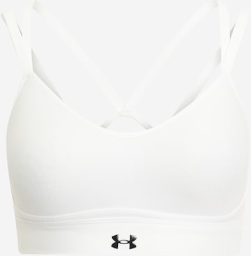 Soutien-gorge de sport 'Infinity' UNDER ARMOUR en blanc : devant