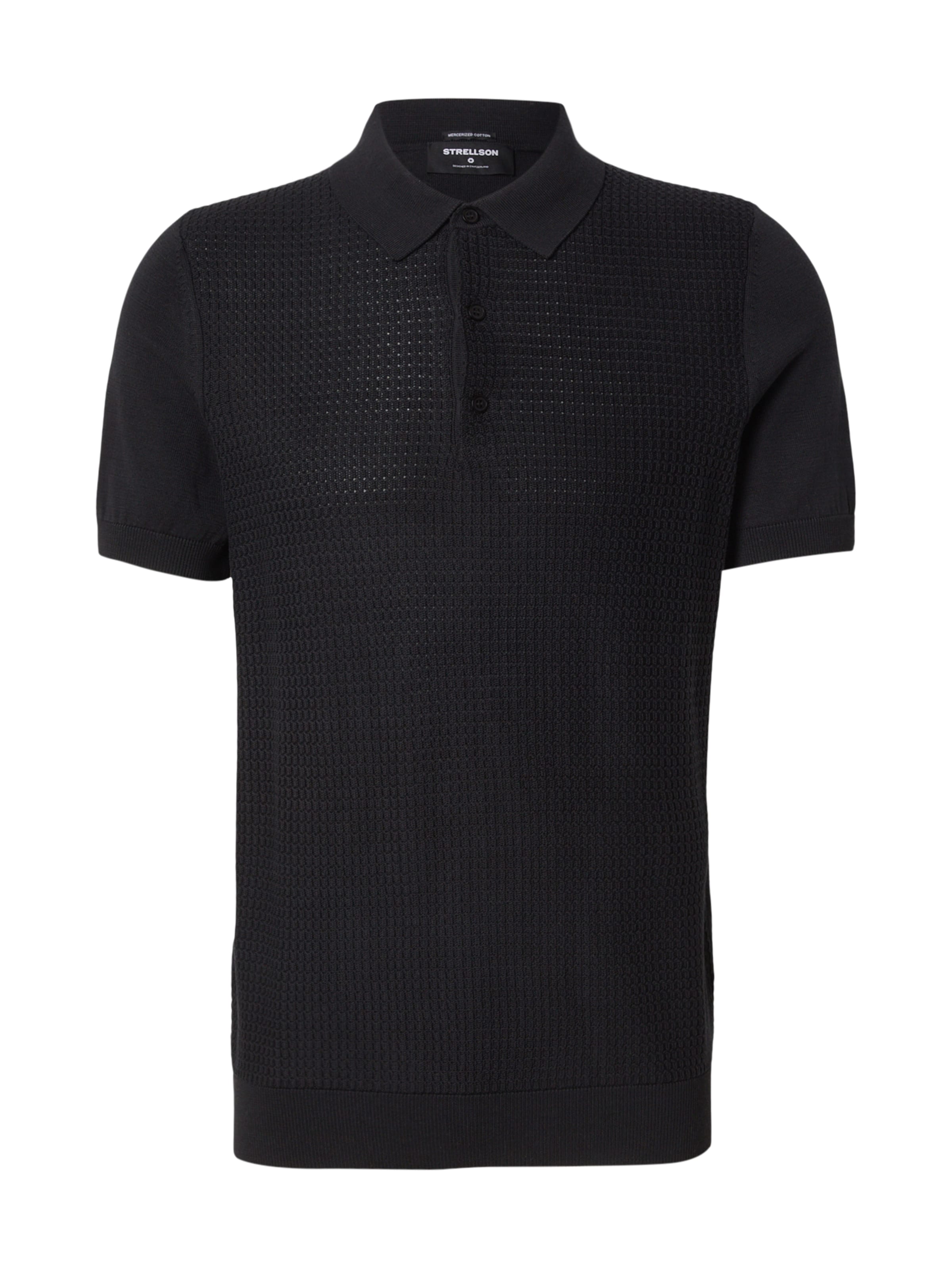 STRELLSON Pulover 'Adrian' | črna barva: sprednja stran