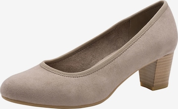 JANA Pumps in Beige: Vorderseite