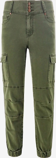 Pantaloni cargo 'Levitating' AIKI KEYLOOK di colore cachi, Visualizzazione prodotti