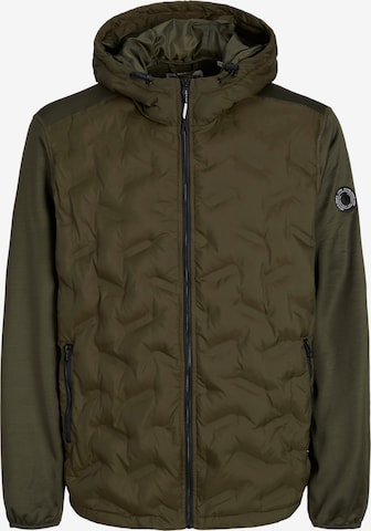 JACK & JONES Funktionsjacke in Grün: Vorderseite