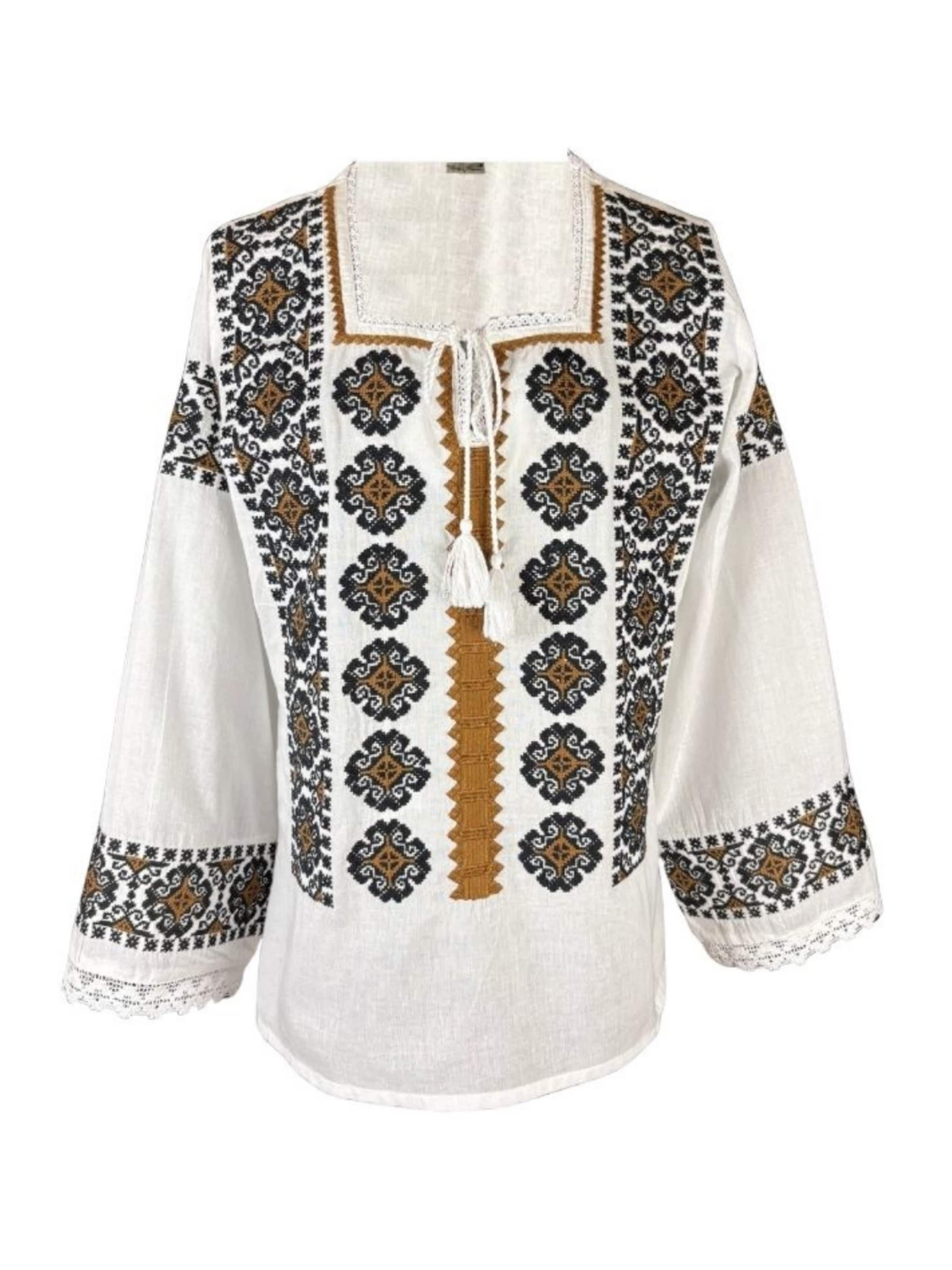 Camicia per costume tradizionale di Rody’s forever in bianco: frontale