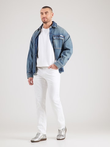 Calvin Klein Jeans Слим Джинсы в Белый