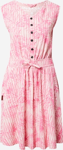 Alife and Kickin Letní šaty 'Scarlett' – pink: přední strana