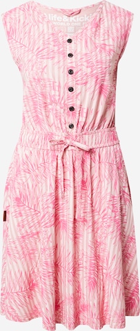 Alife and Kickin - Vestido de verano 'Scarlett' en rosa: frente