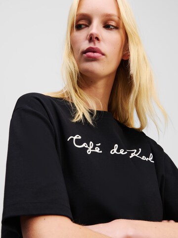 Karl Lagerfeld - Camiseta 'JORGE PARRA' en negro