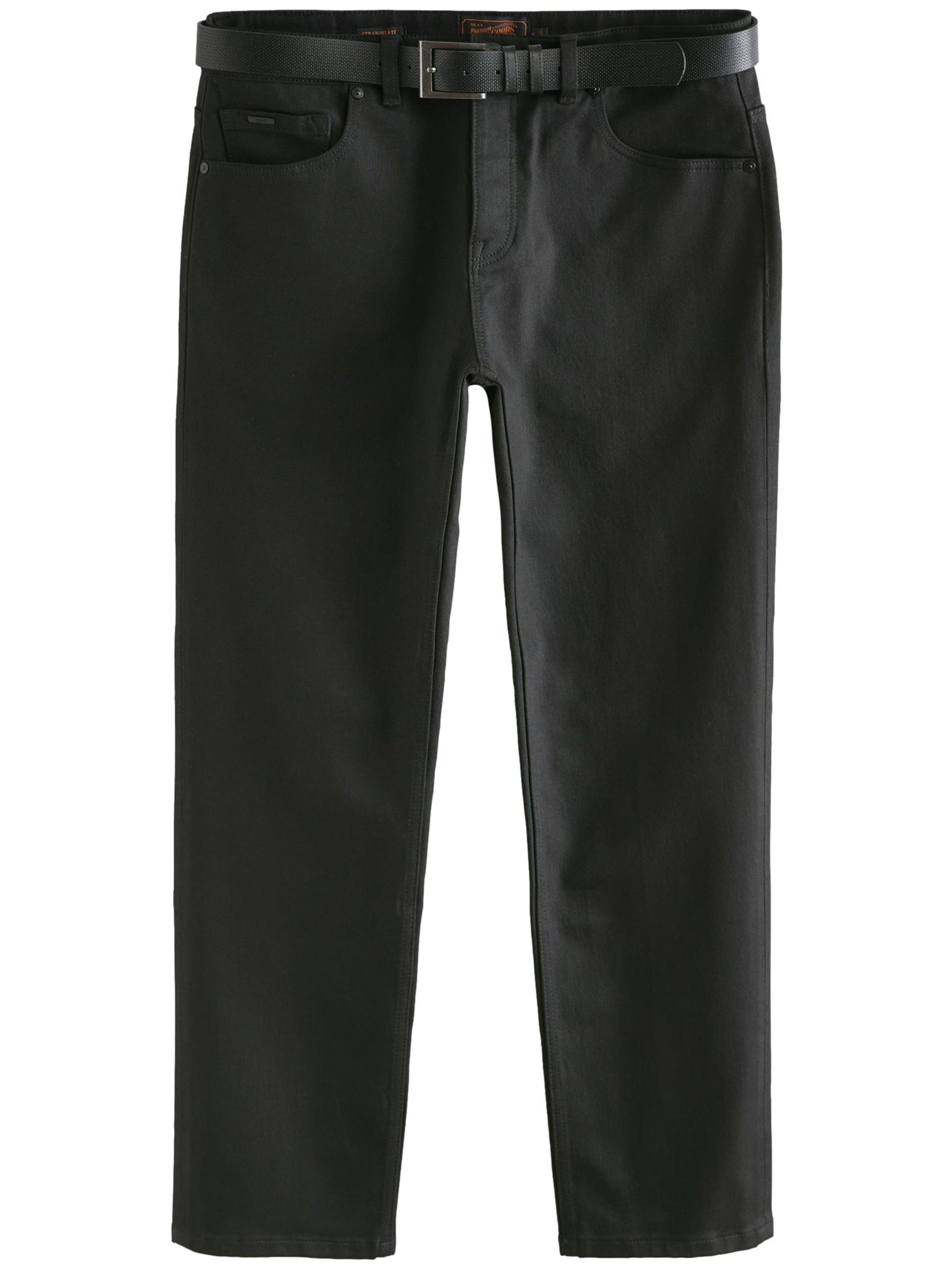 Next Regular Дънки в черно: отпред