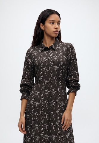 MSCH COPENHAGEN - Vestido camisero 'Michella' en marrón: frente