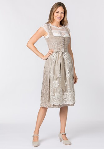 STOCKERPOINT Dirndl 'Sidonia' in Beige: voorkant