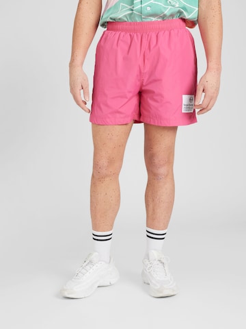 Sergio Tacchini Regular Trousers 'VERENNA' in Pink: front