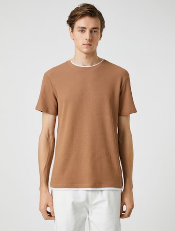 Koton Shirt in Bruin: voorkant