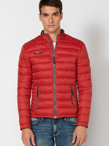 KOROSHIZimska jakna - crvena boja: prednji dio