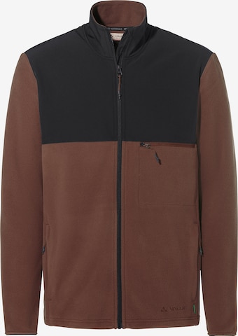 VAUDE Funktionsfleecejacke 'Mineo II' in Braun: Vorderseite