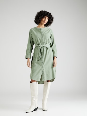 s.Oliver Shirt Dress in Green: front