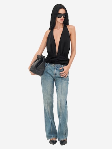 OW Collection Top 'AGATHA' in Zwart