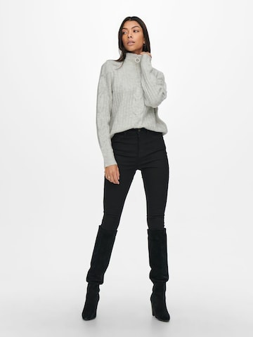 JDY Pullover 'Andrea' in Grau