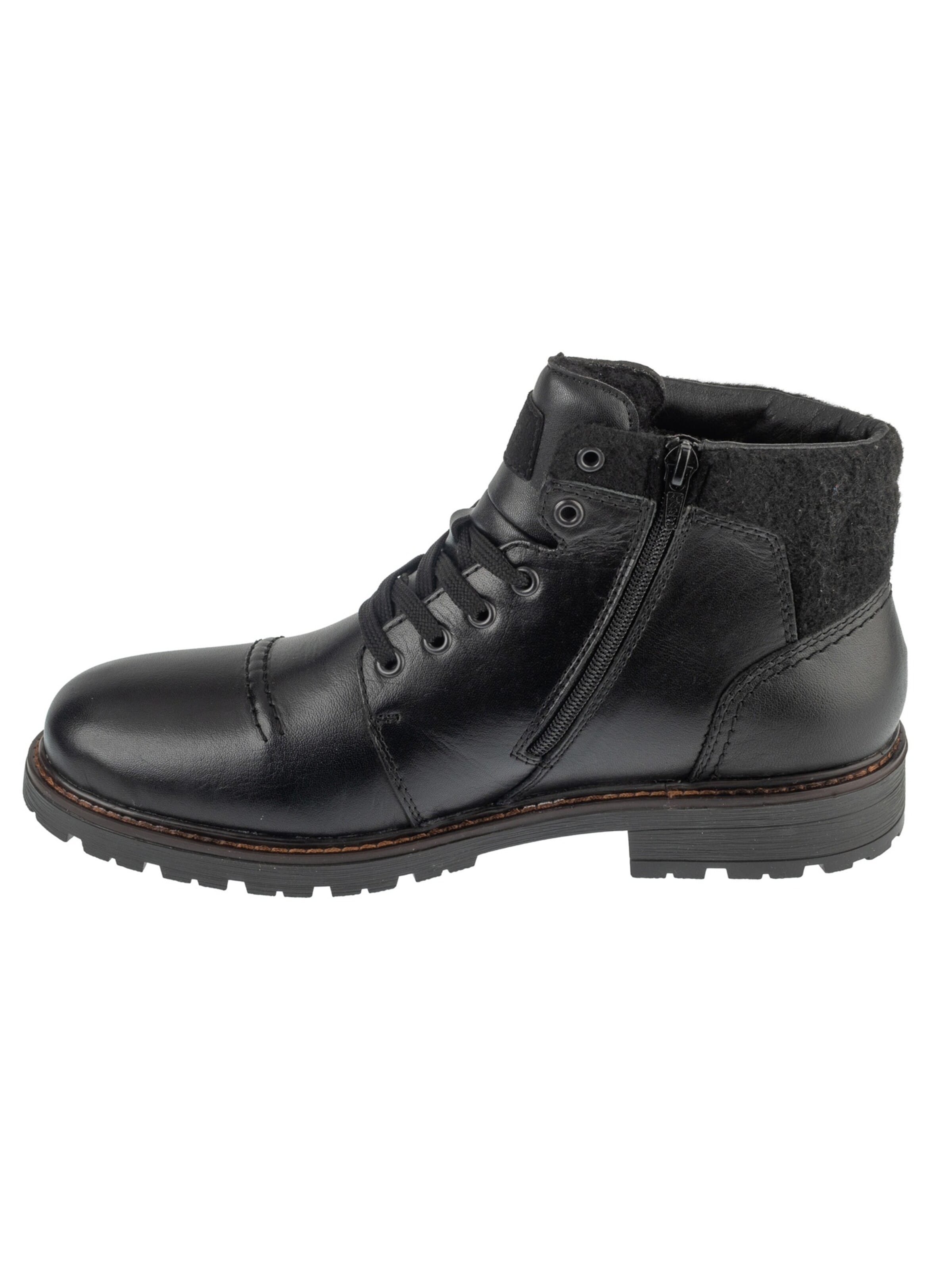 Rieker Veterboots 'Rieker Shoes 32020' in Zwart