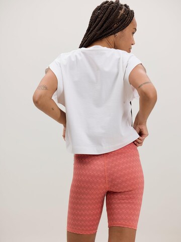 Hey Honey - Skinny Leggings 'Biker' en naranja