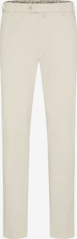 Regular Pantalon chino MEYER en beige : devant