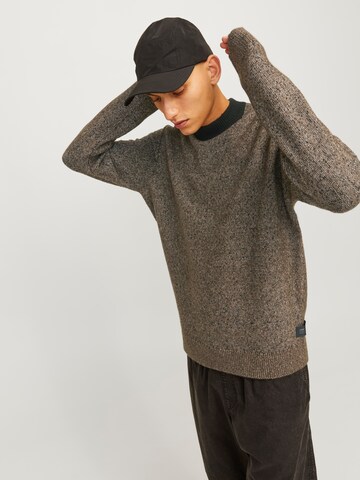 JACK & JONES Svetr 'JCOSpace' – šedá