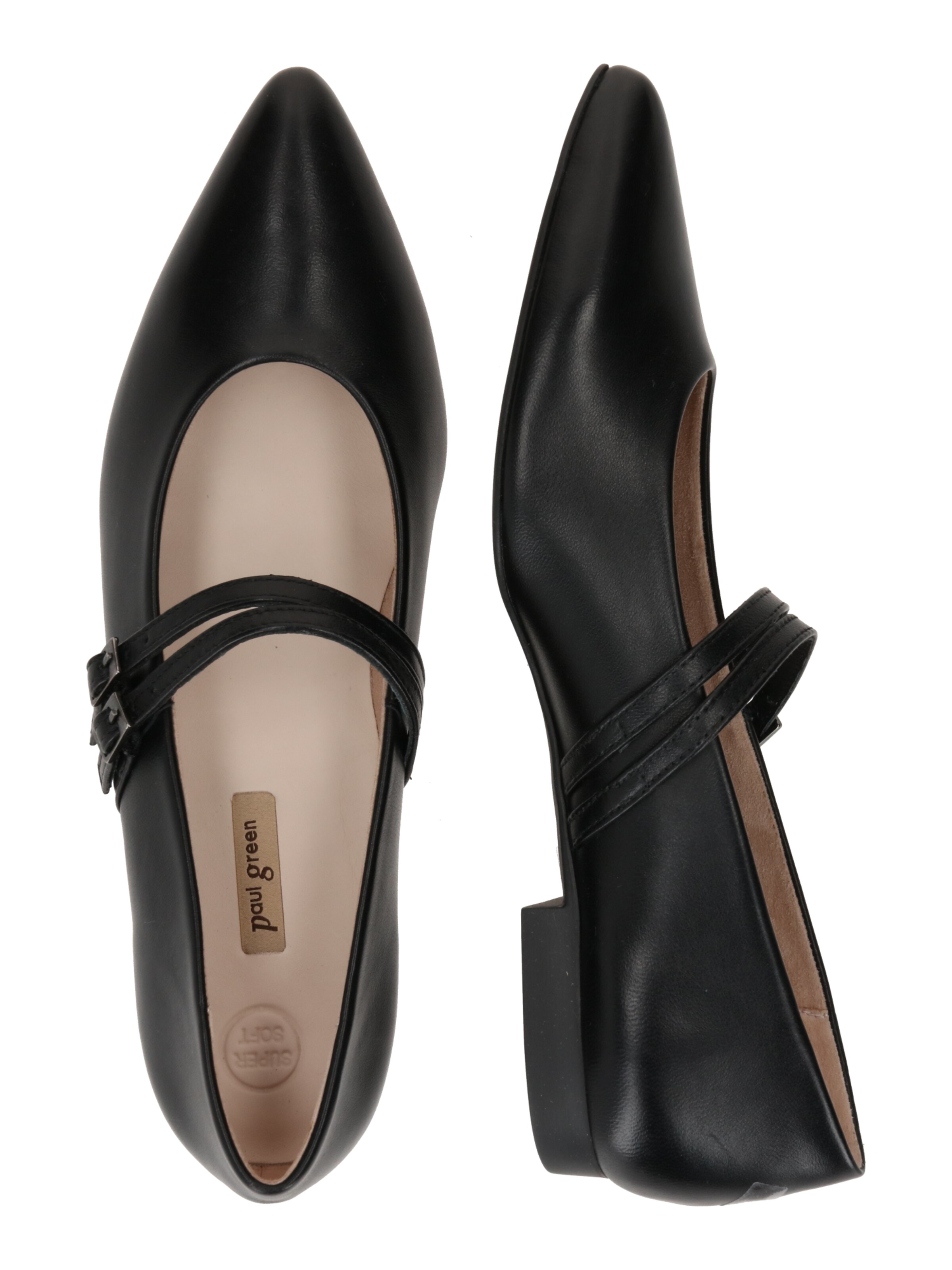 Paul Green - Bailarinas con hebilla en negro