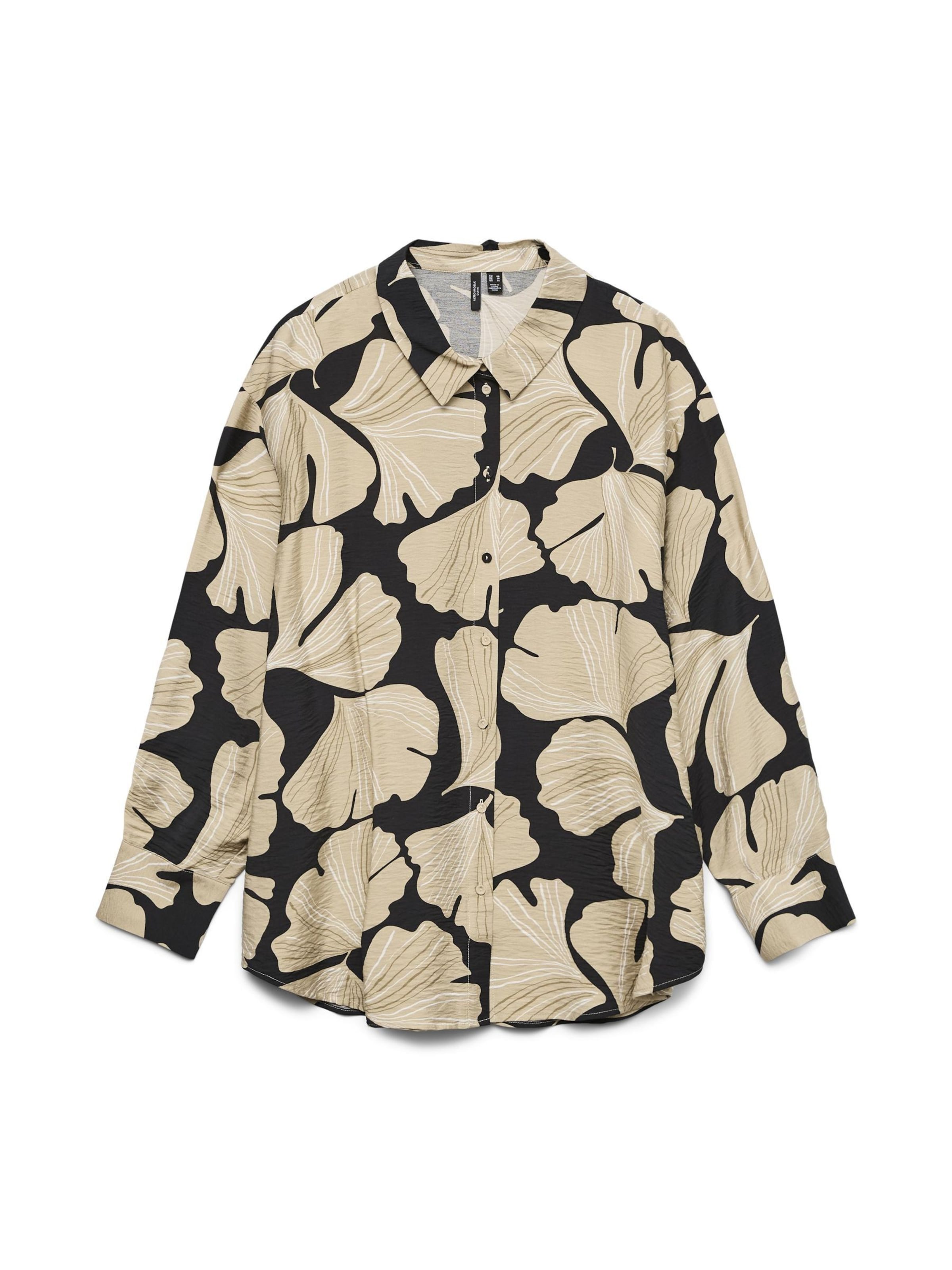 Chemisier Vero Moda Curve en noir : devant