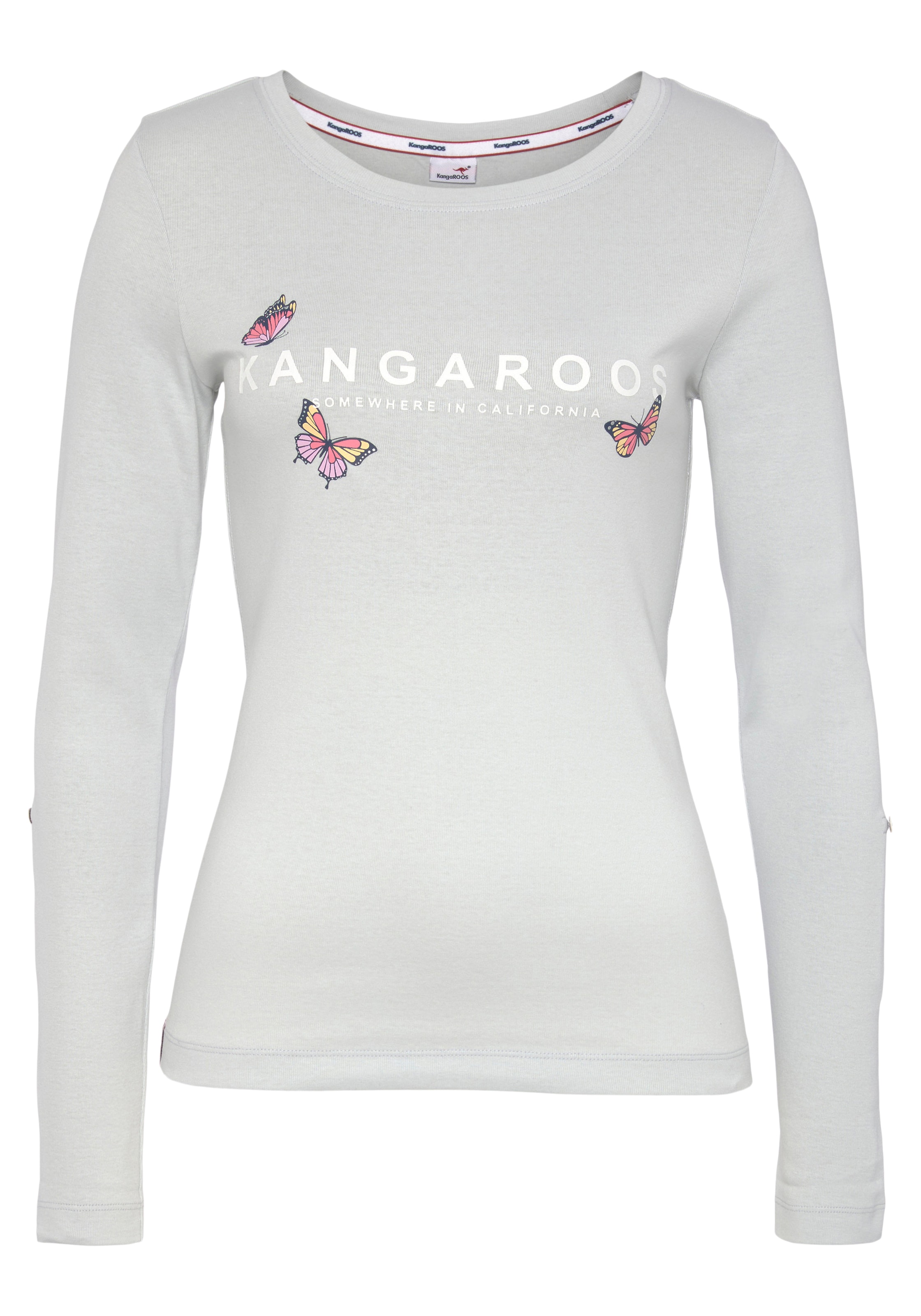 KangaROOS Shirt in Blau: Vorderseite