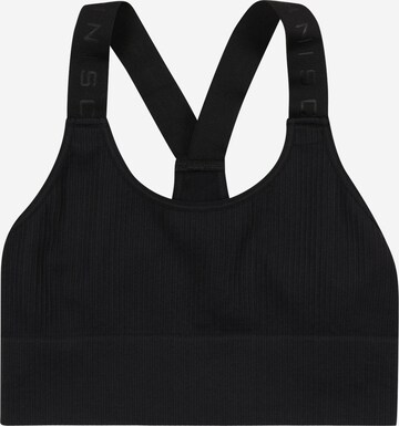 Röhnisch Bustier Sport-BH in Schwarz: predná strana