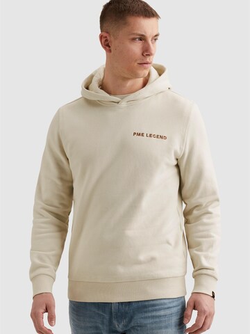 Felpa 'PME LEGEND - Hoodie with back artwork' di PME Legend in beige