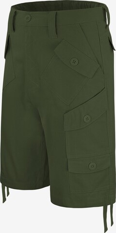Regular Pantalon outdoor 'Sonora' normani en vert