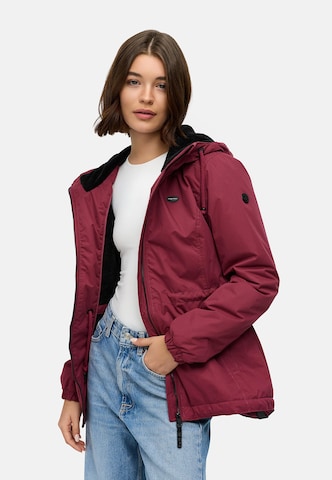 RagwearZimska jakna 'Dankka' - crvena boja