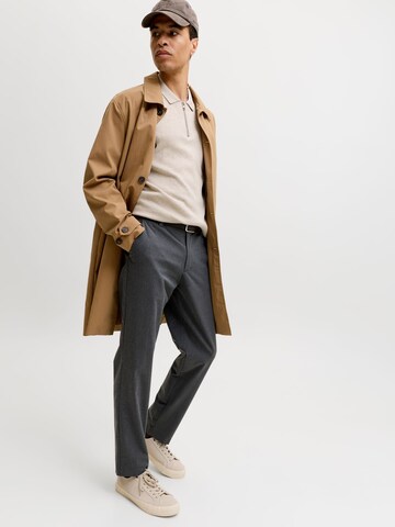 JACK & JONES - regular Pantalón chino 'JPSTollie Connor' en gris
